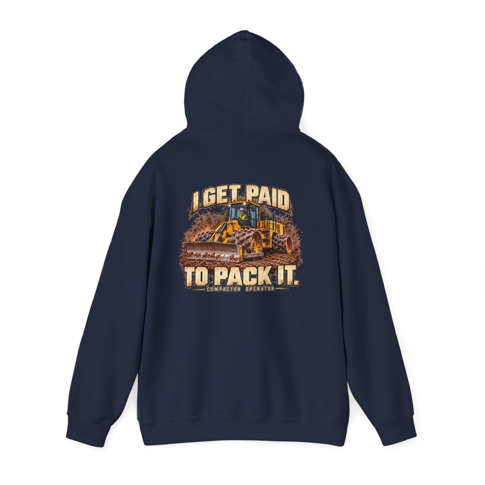 I Get Paid to Pack It — Woman Compactor Operator Hoodie | Don’t Be a Ronnie - Image 7