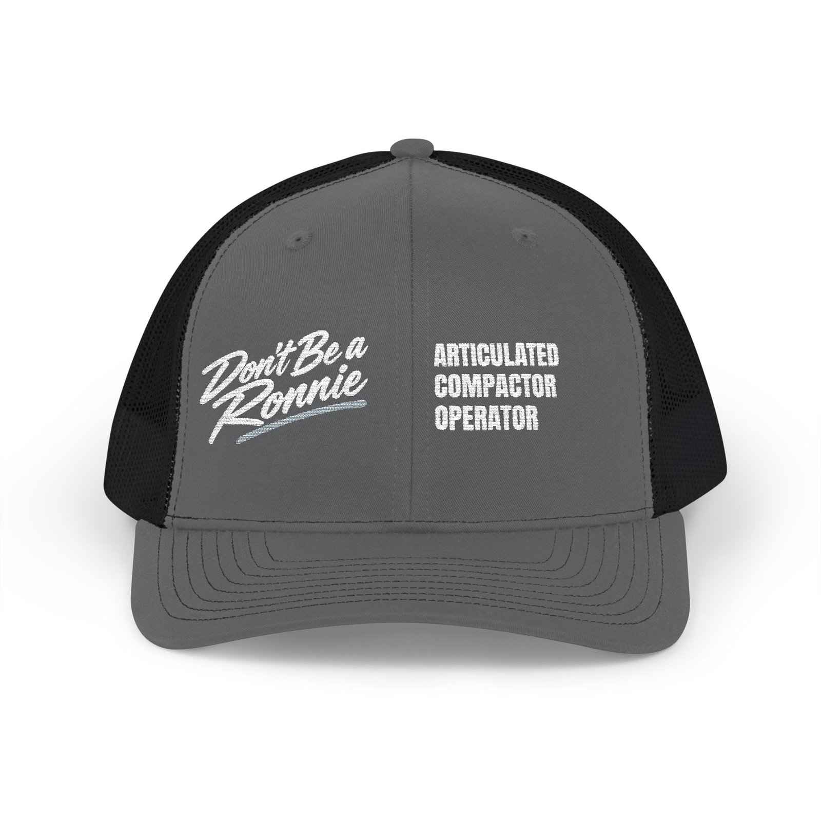 Articulated Compactor Operator Embroidered Richardson 112 Hat | Don’t Be a Ronnie - Image 13