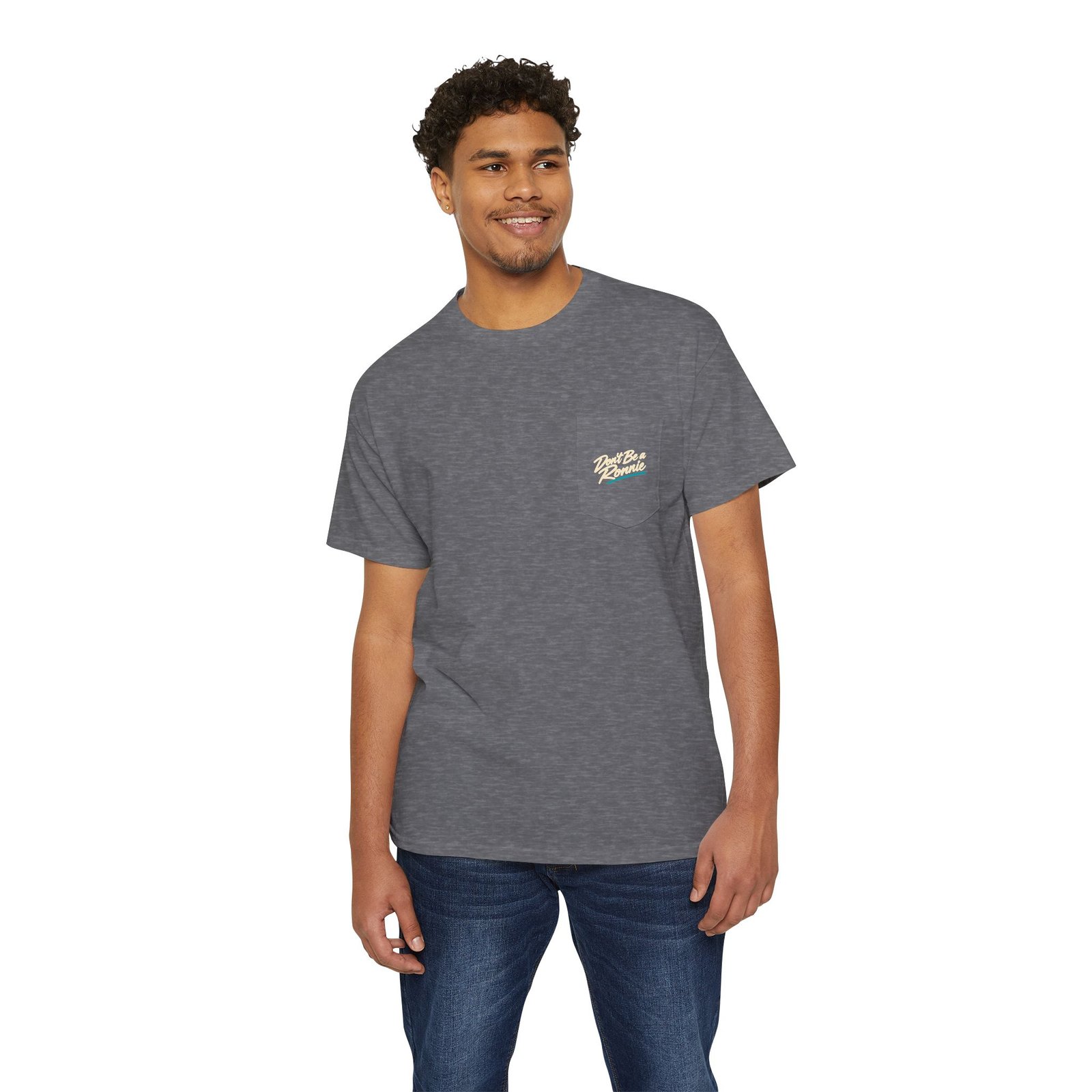Articulated Compactor Operator Pocket Tee | Don’t Be a Ronnie - Image 7