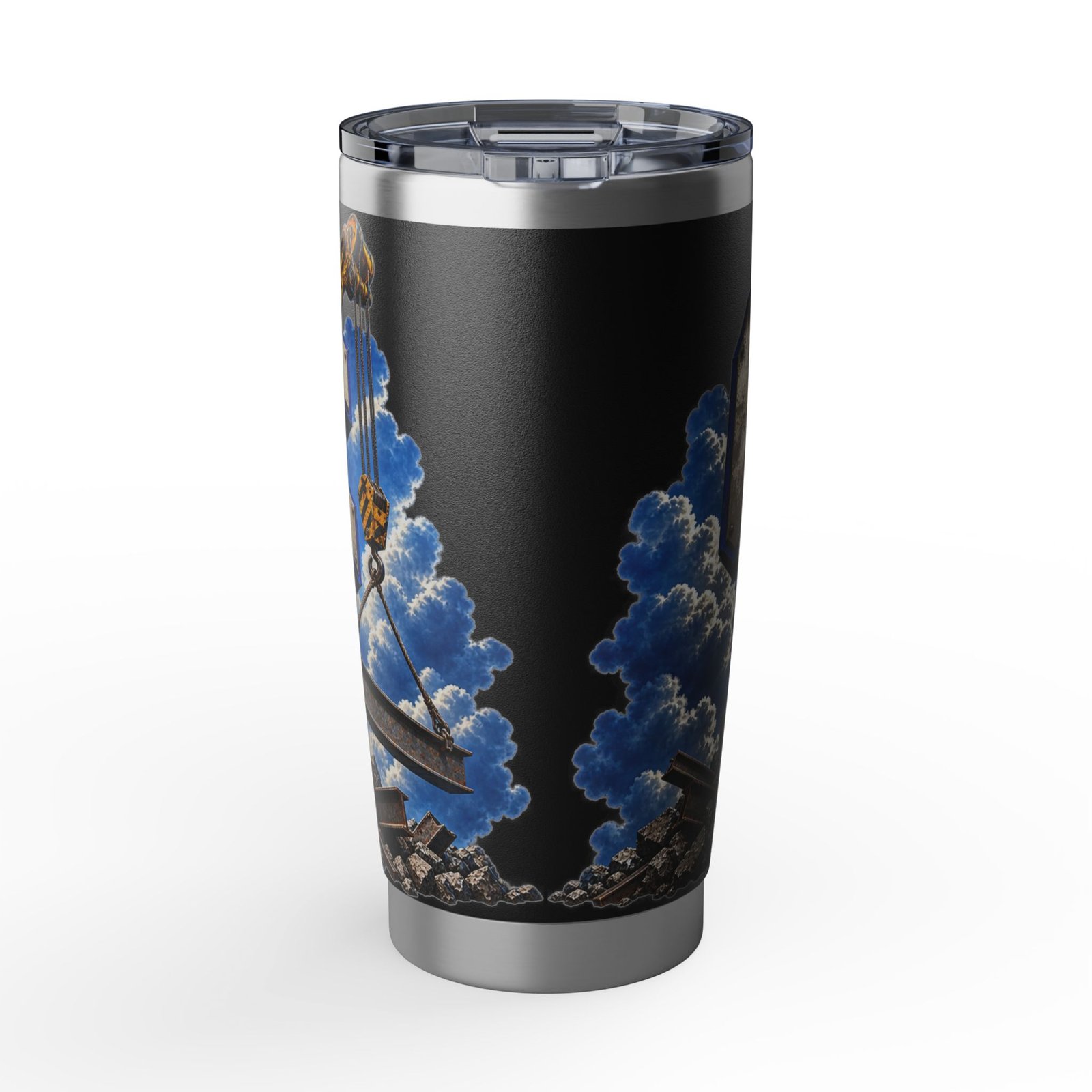 Crane God | Heavy Crane Operator 20oz Tumbler — Don’t Be a Ronnie - Image 6