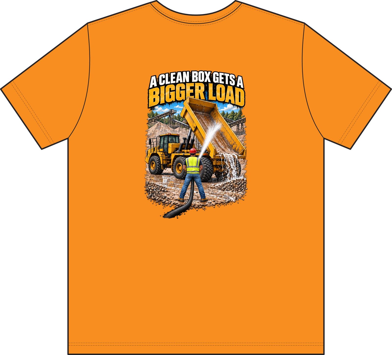 A Clean Box Gets a Bigger Load — Pocket Work T-Shirt - Image 2