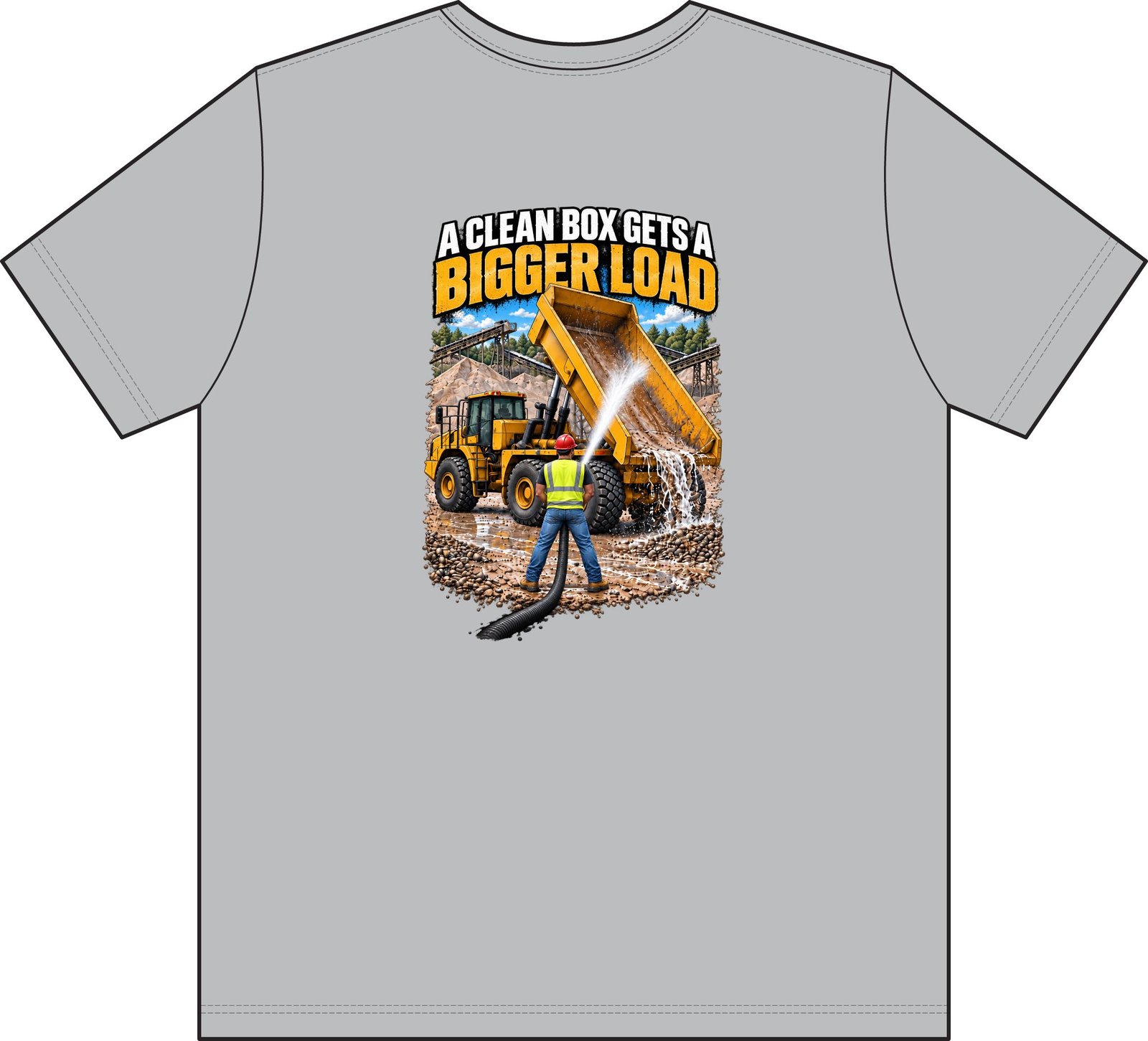 A Clean Box Gets a Bigger Load — Pocket Work T-Shirt - Image 3